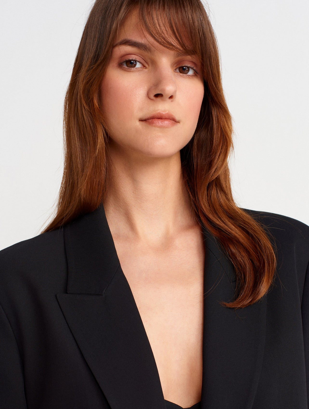 Black Double Breasted Blazer