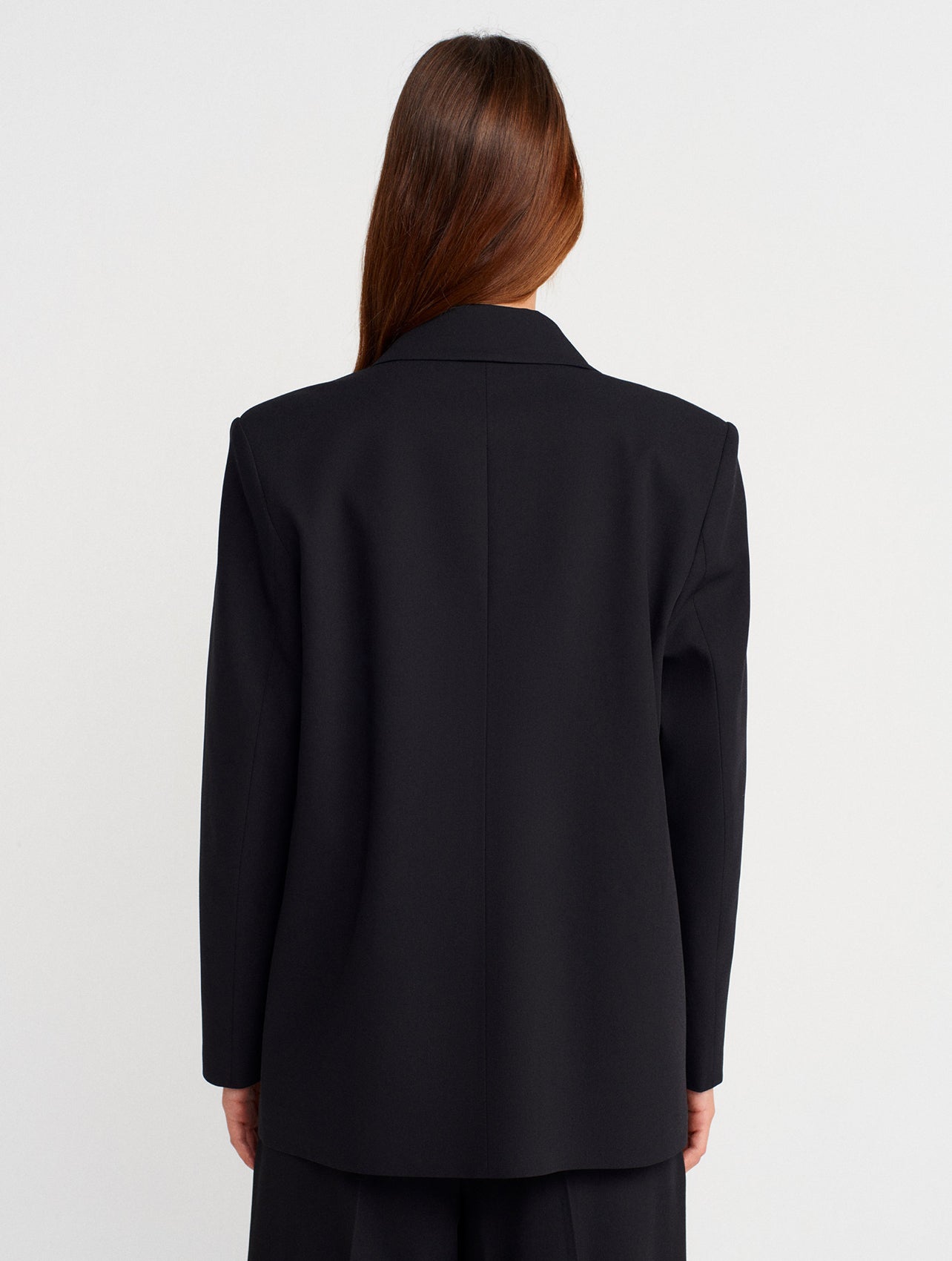 Black Double Breasted Blazer