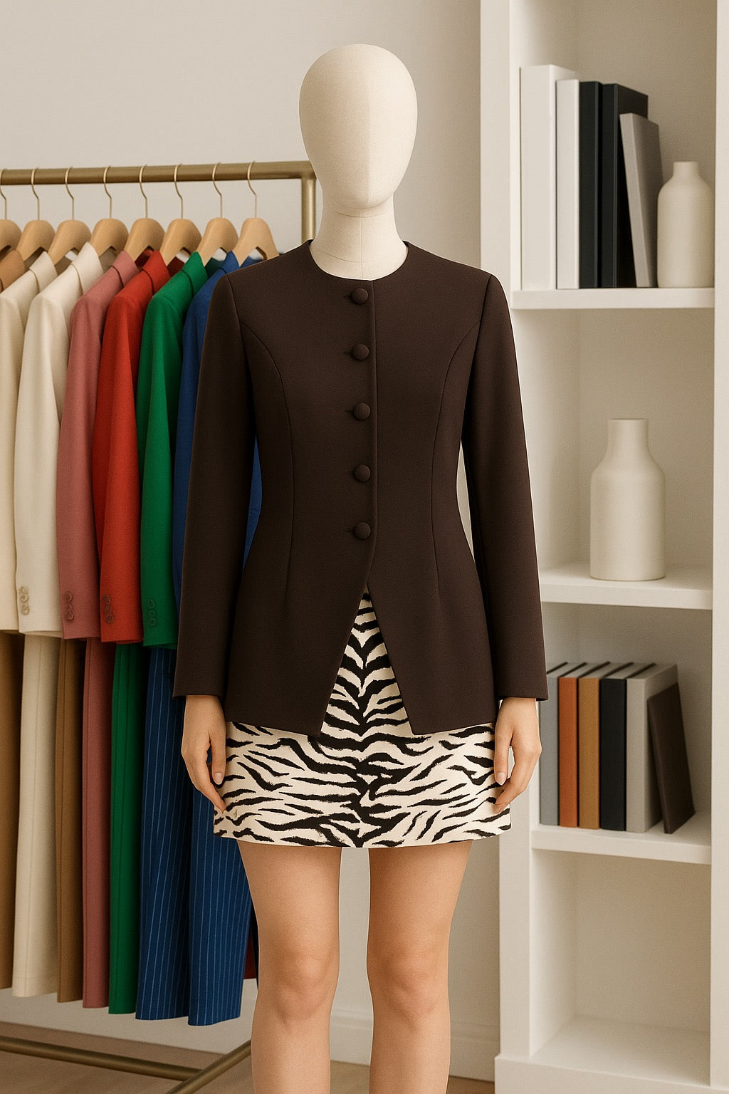brown-flare-cut-blazer-skirt-set-04-kochila-couture