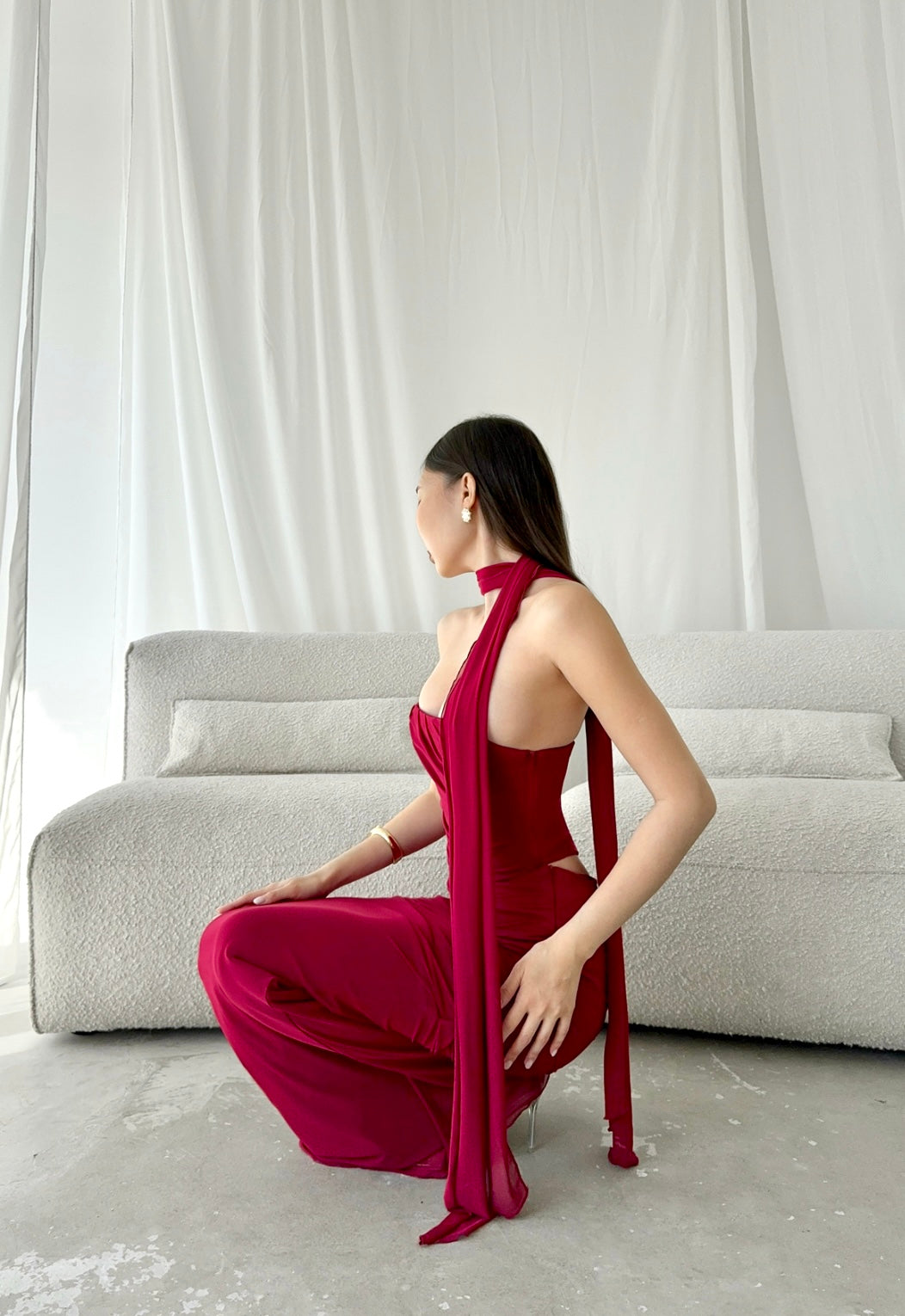 maroon-corset-with-neck-scarf-co-ord-set-03-kochila-couture