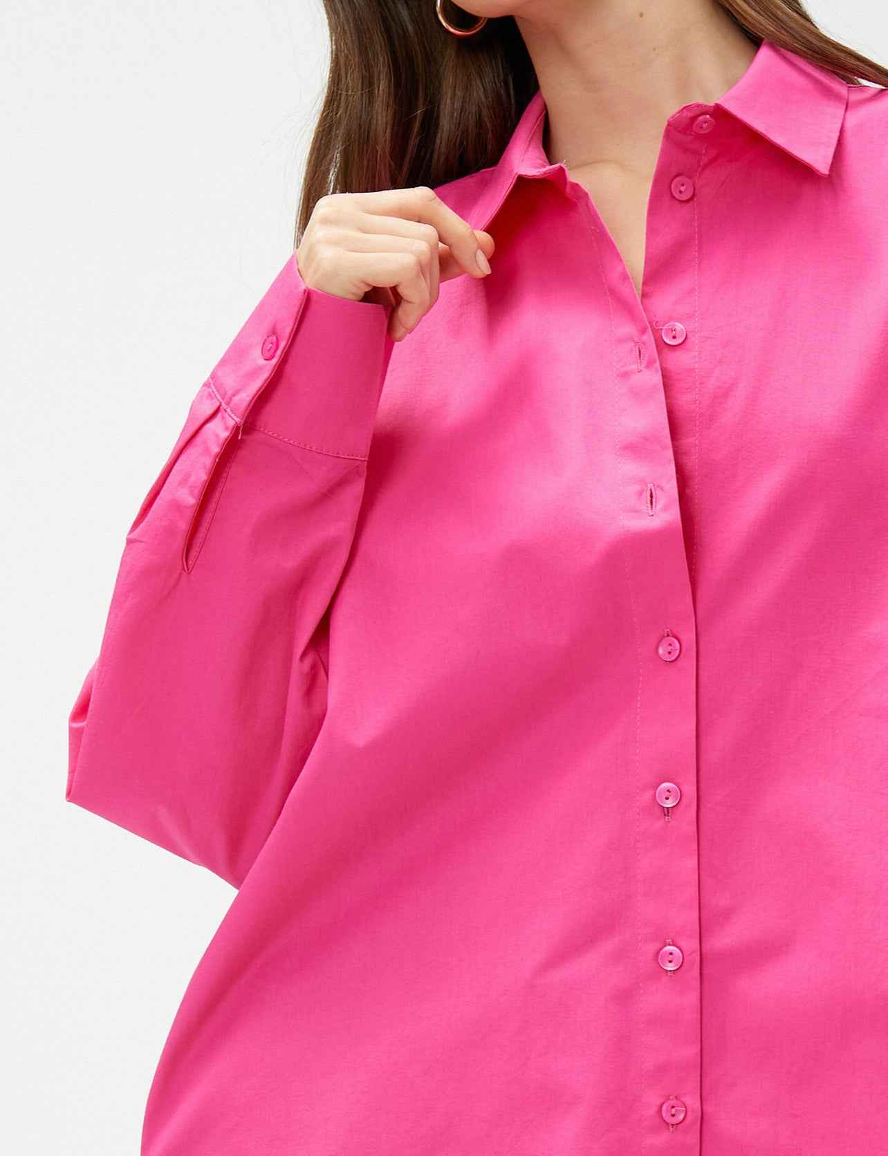 Pink Cotton Shirt