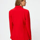 Aurelia Scarlet Red Blazer Suit Set