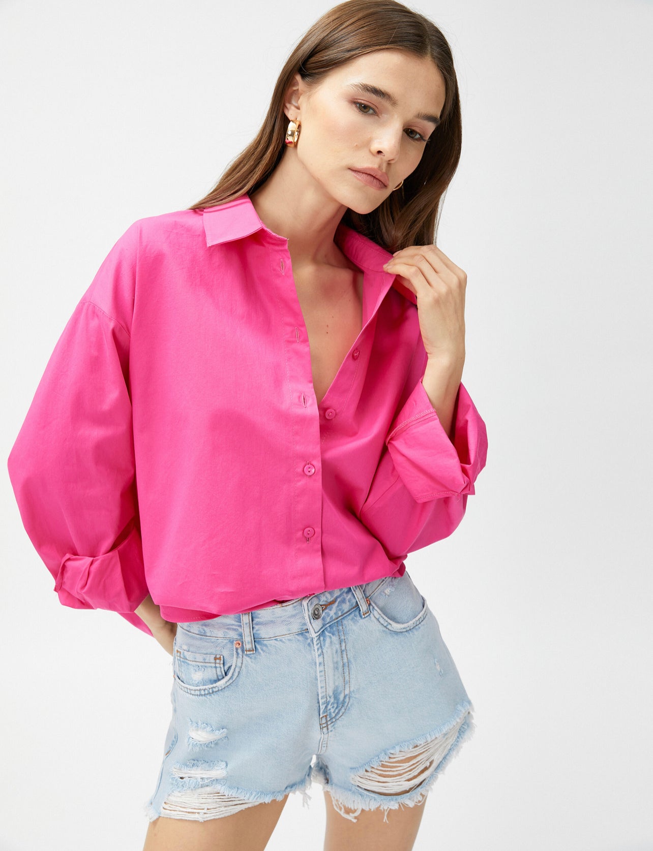 Bubblegum Pink Shirt