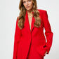 Aurelia Scarlet Red Blazer Suit Set