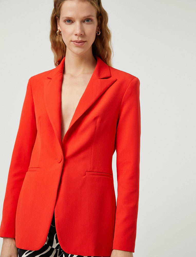 Aurelia Scarlet Red Blazer