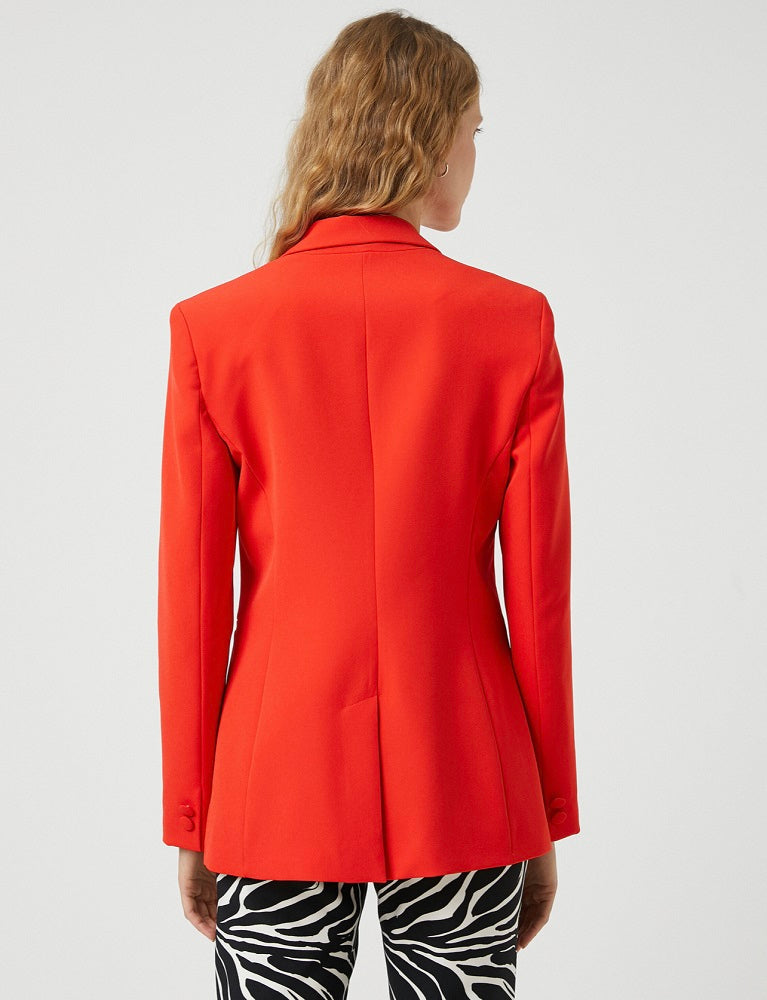 Aurelia Scarlet Red Blazer