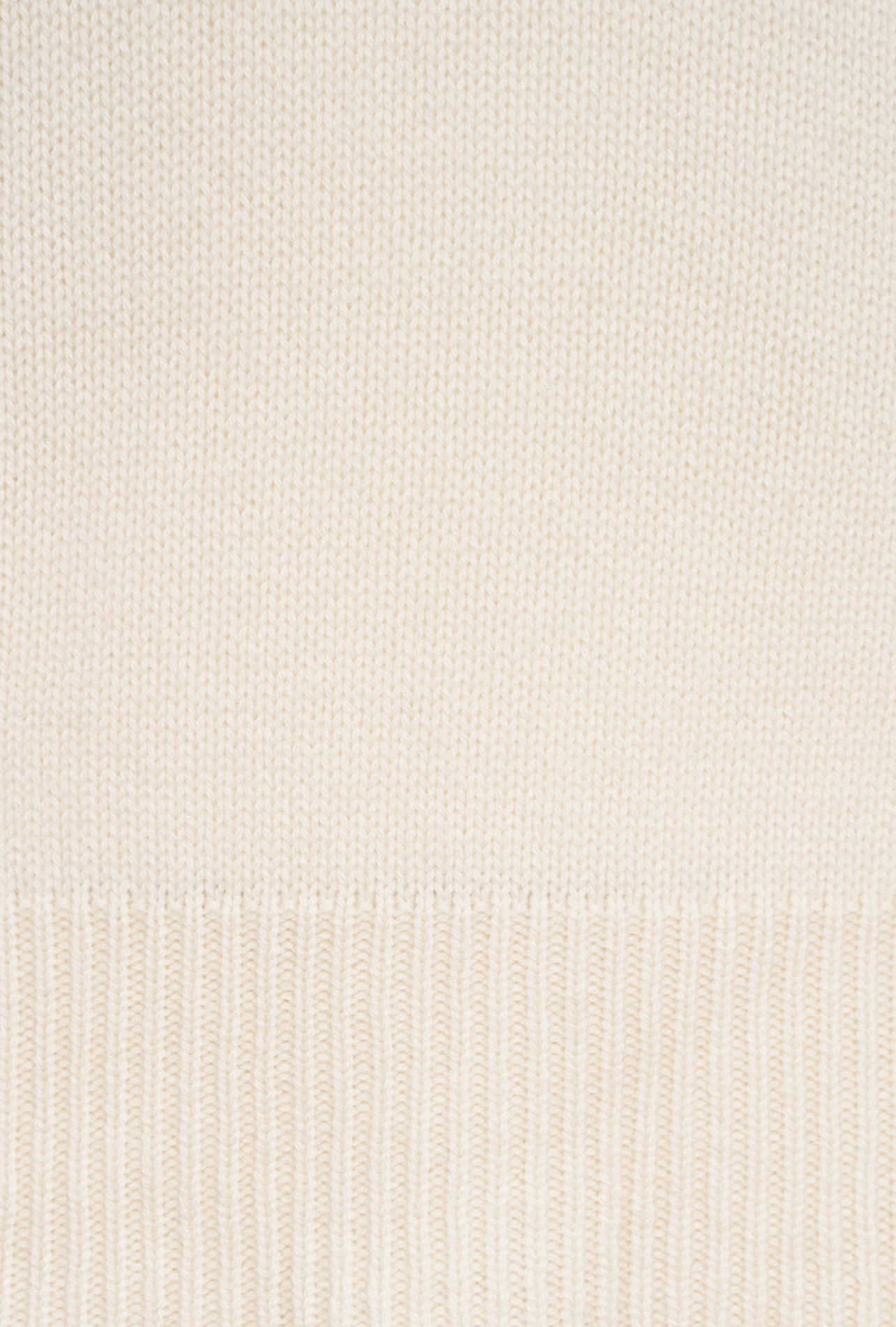 Beige Cashmere Polo Neck Jumper