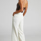 Benice White Flared Trouser