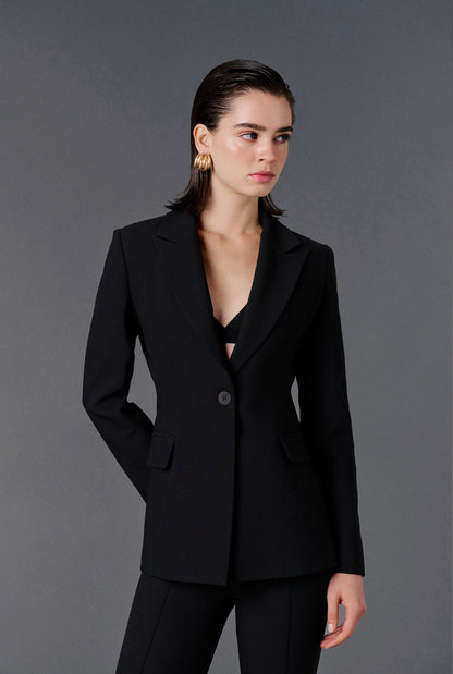 Black Fitted Blazer