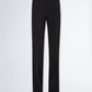 Black High Waisted Straight Trouser