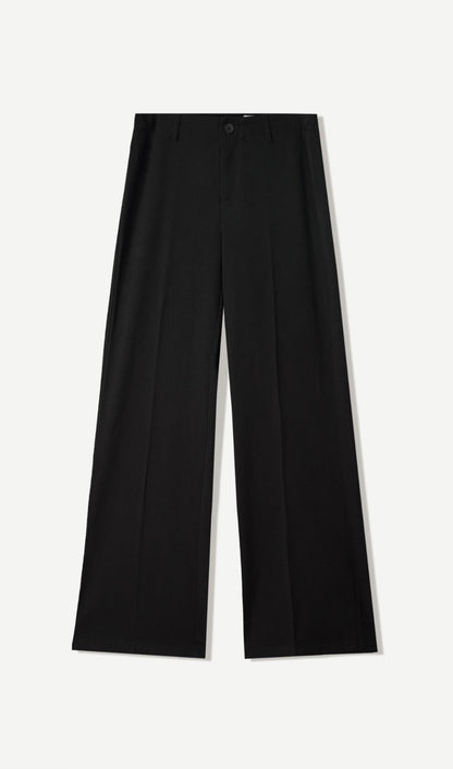 Black Wide Leg Trousers