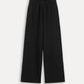 Black Wide Leg Warm Trouser