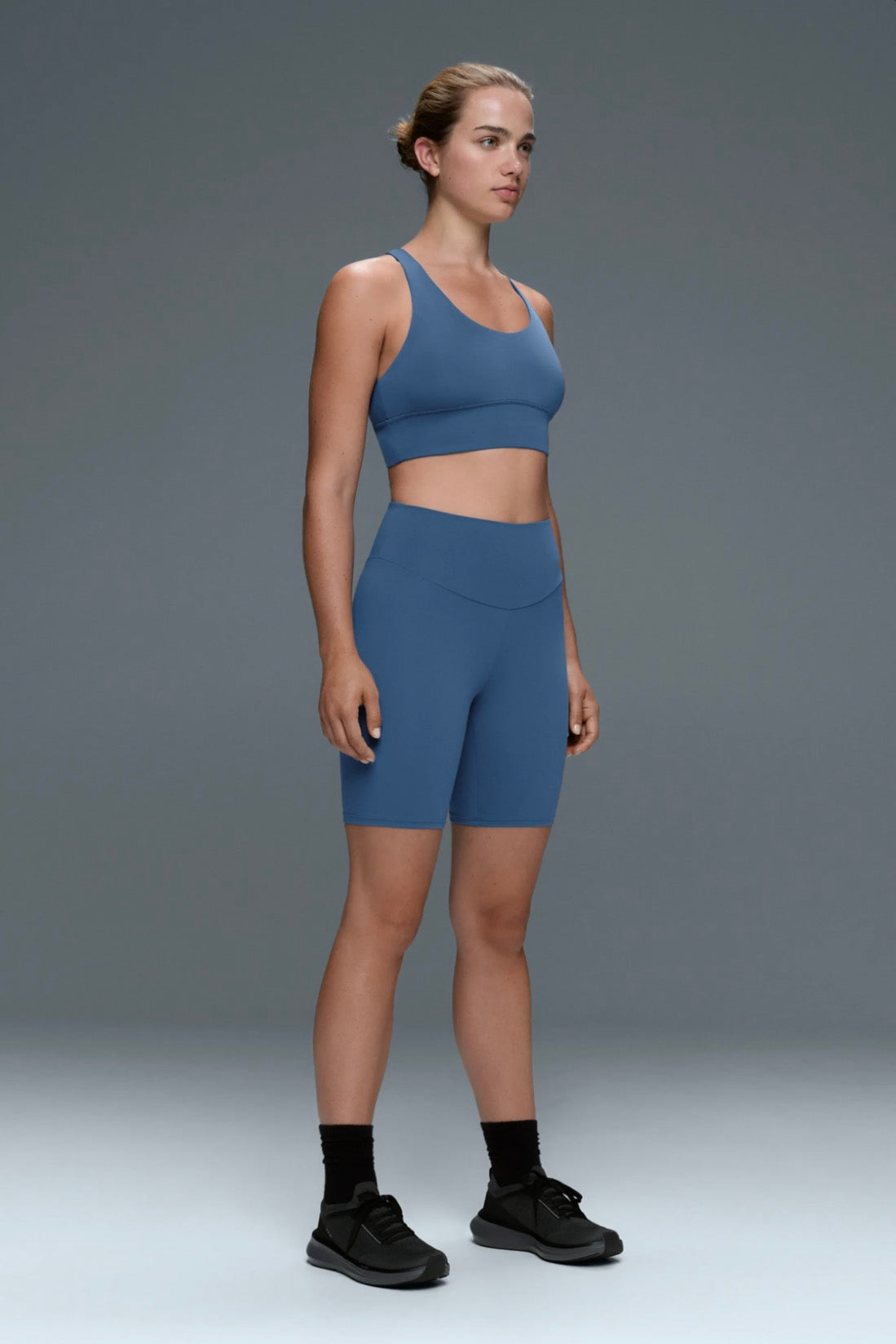 Blue Sports Cycling Shorts