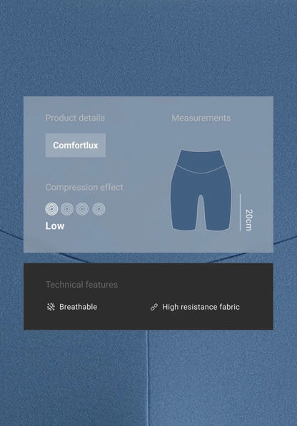 Blue Sports Cycling Shorts