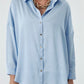 Breeze Light Blue Satin Shirt