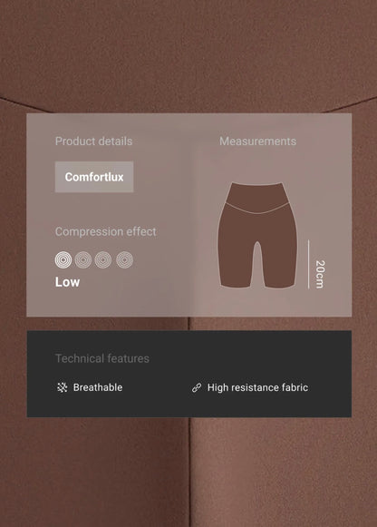 Brown Sports Cycling Shorts