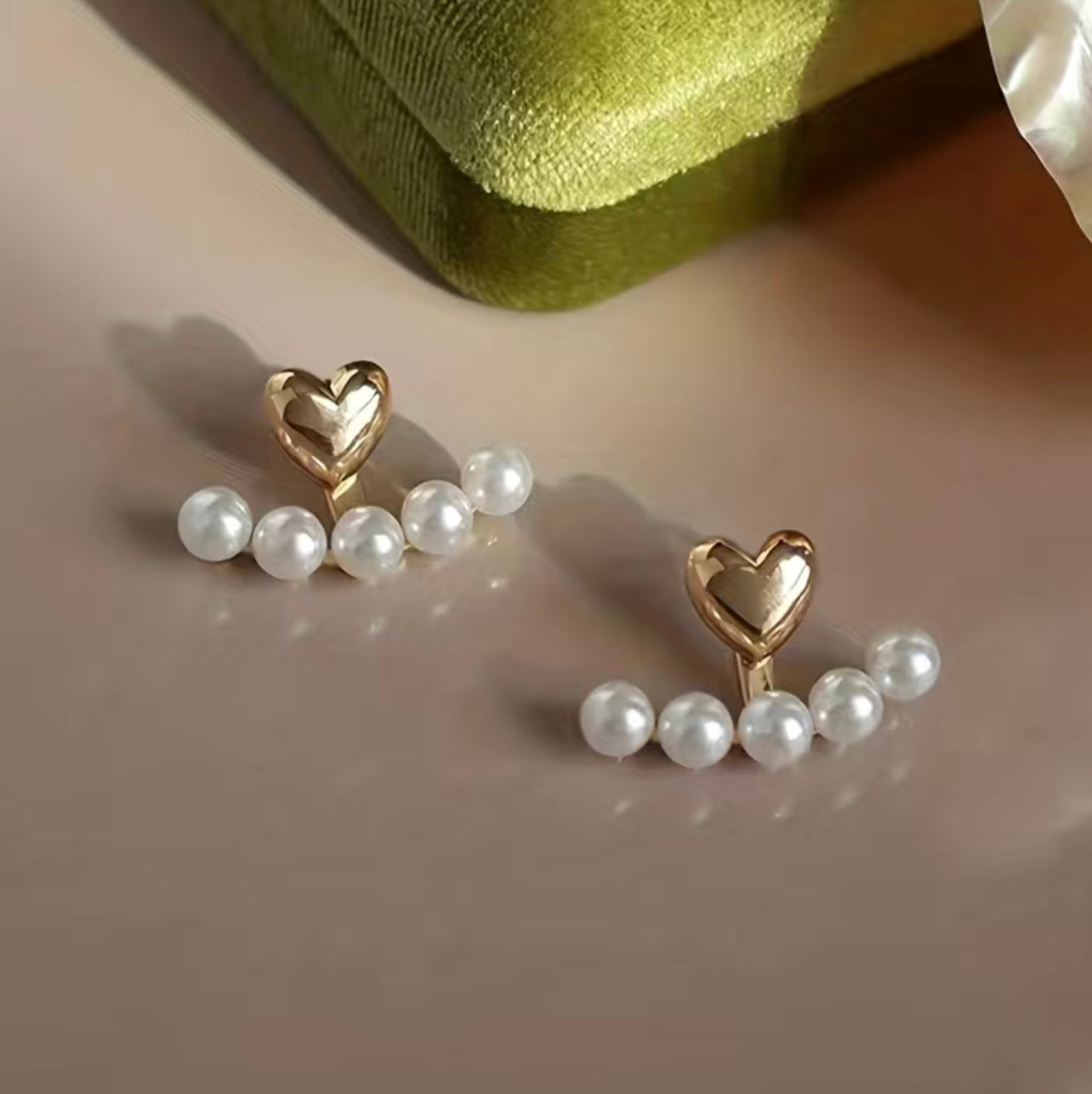 Fia Pearl Embellished layered Earring