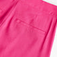 Fuchsia Pink Straight Slit Trouser