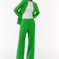 Green Blazer & Trouser Suit Set