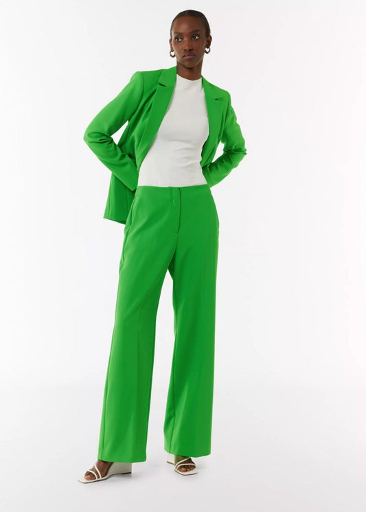 Green Blazer & Trouser Suit Set