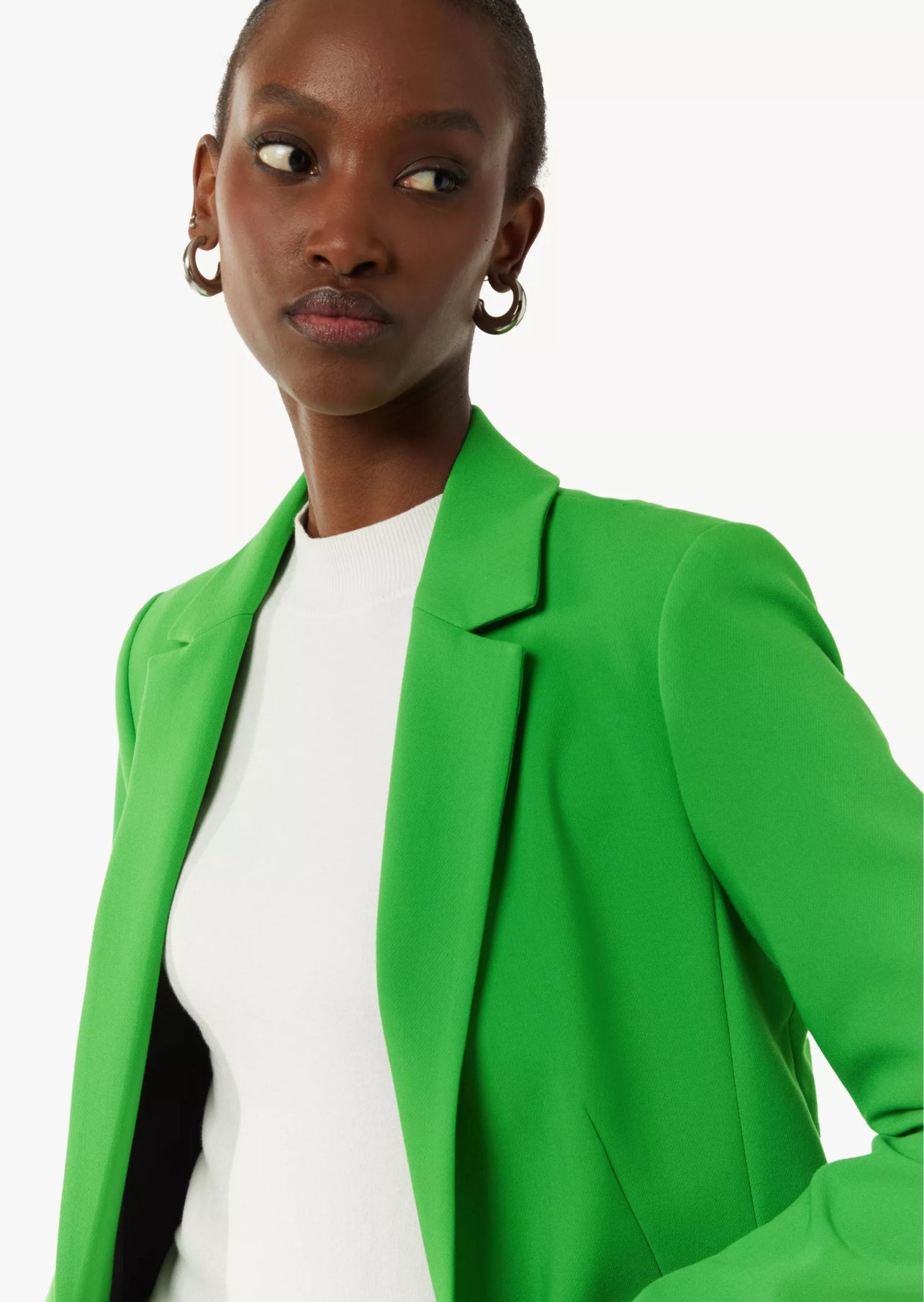 Green Blazer & Trouser Suit Set