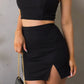 Black Corset & Skirt Co-ord Set