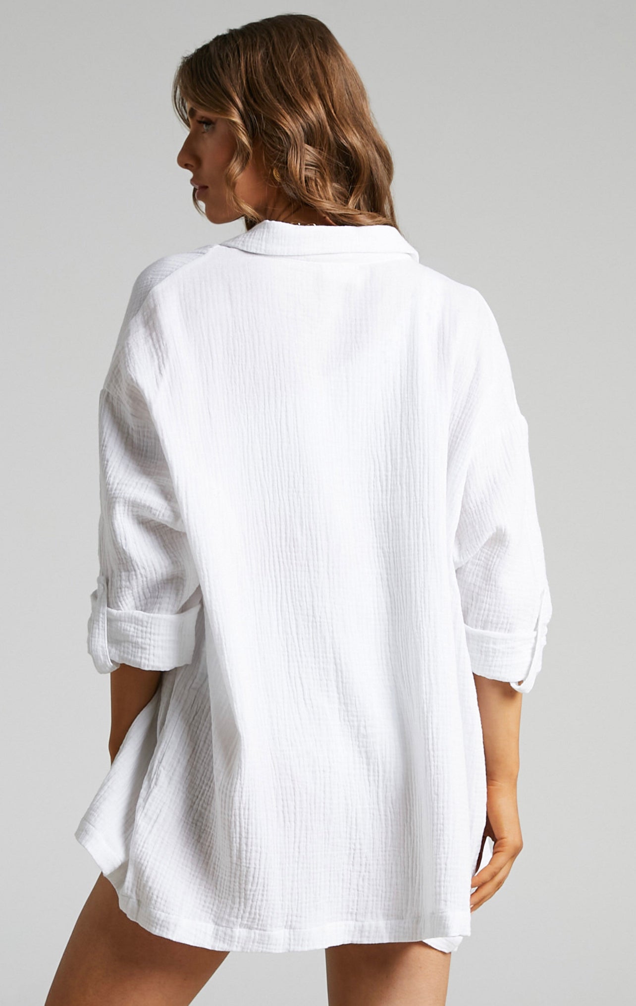 Ceres White Linen Shirt