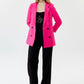 Elsa Bright Pink Oversized Blazer