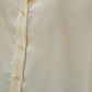 Marshmallow Beige Silk Shirt