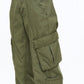 Military Olive Cotton Cargo Trouser