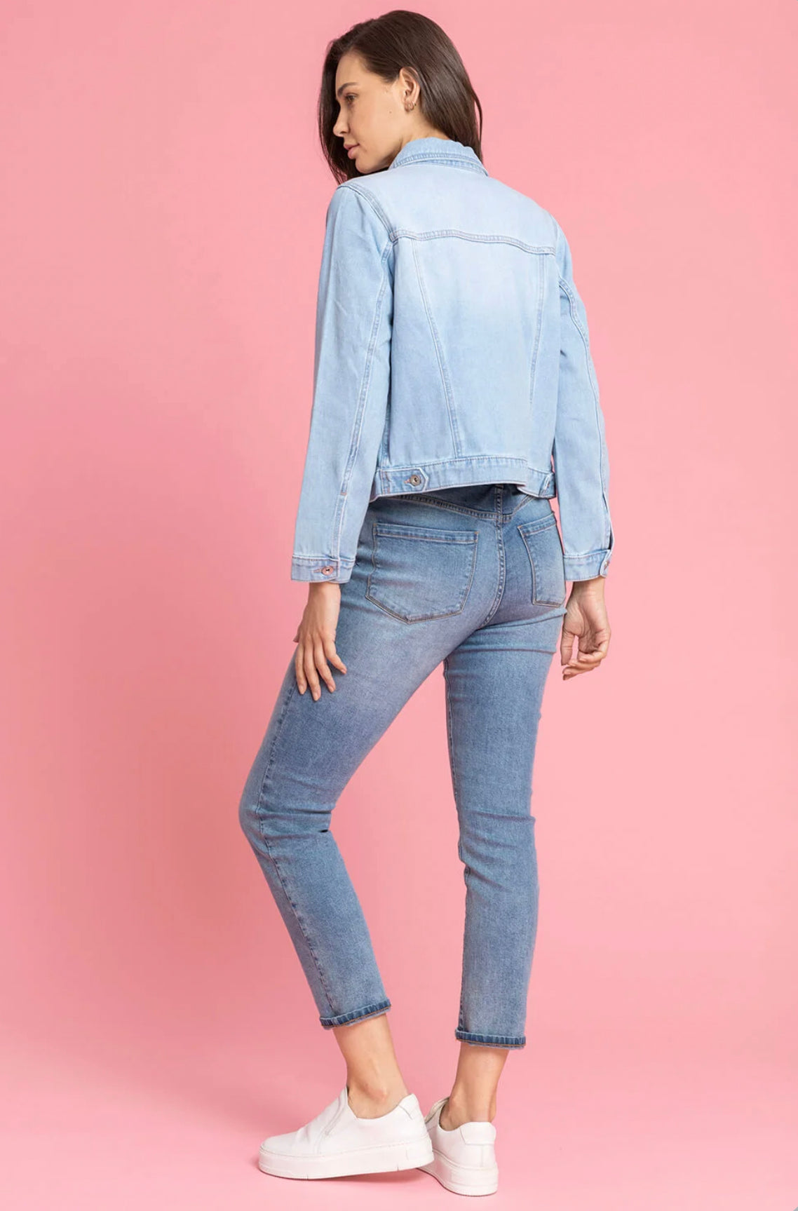 Light Blue Classic Denim Jacket