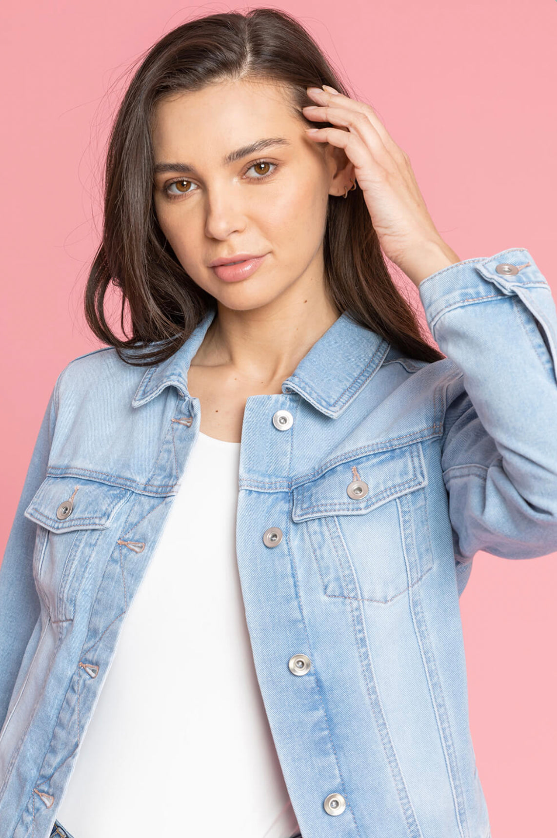 Light Blue Classic Denim Jacket