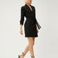 Melina Black Blazer Dress