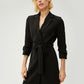 Melina Black Blazer Dress