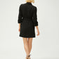 Melina Black Blazer Dress