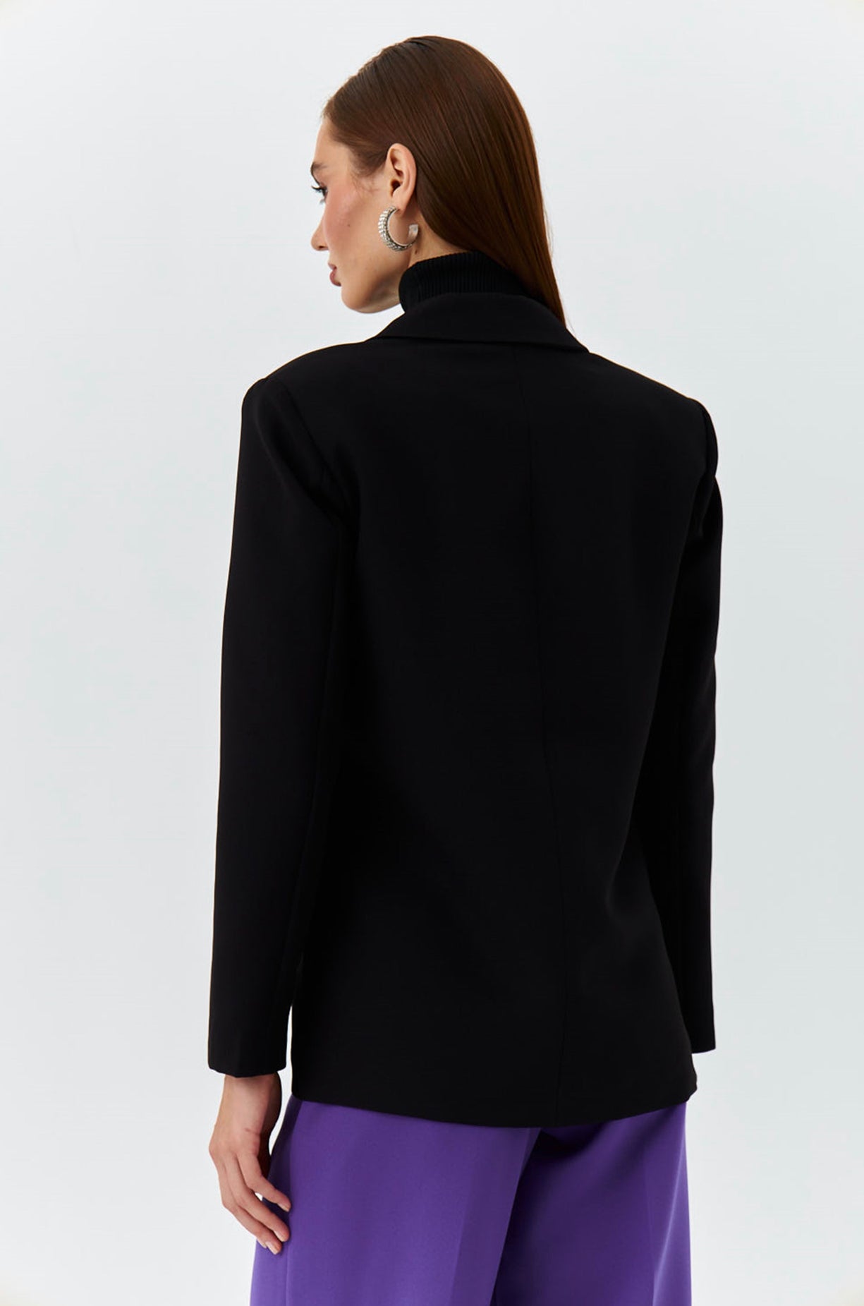 Elania Black Tailored Blazer