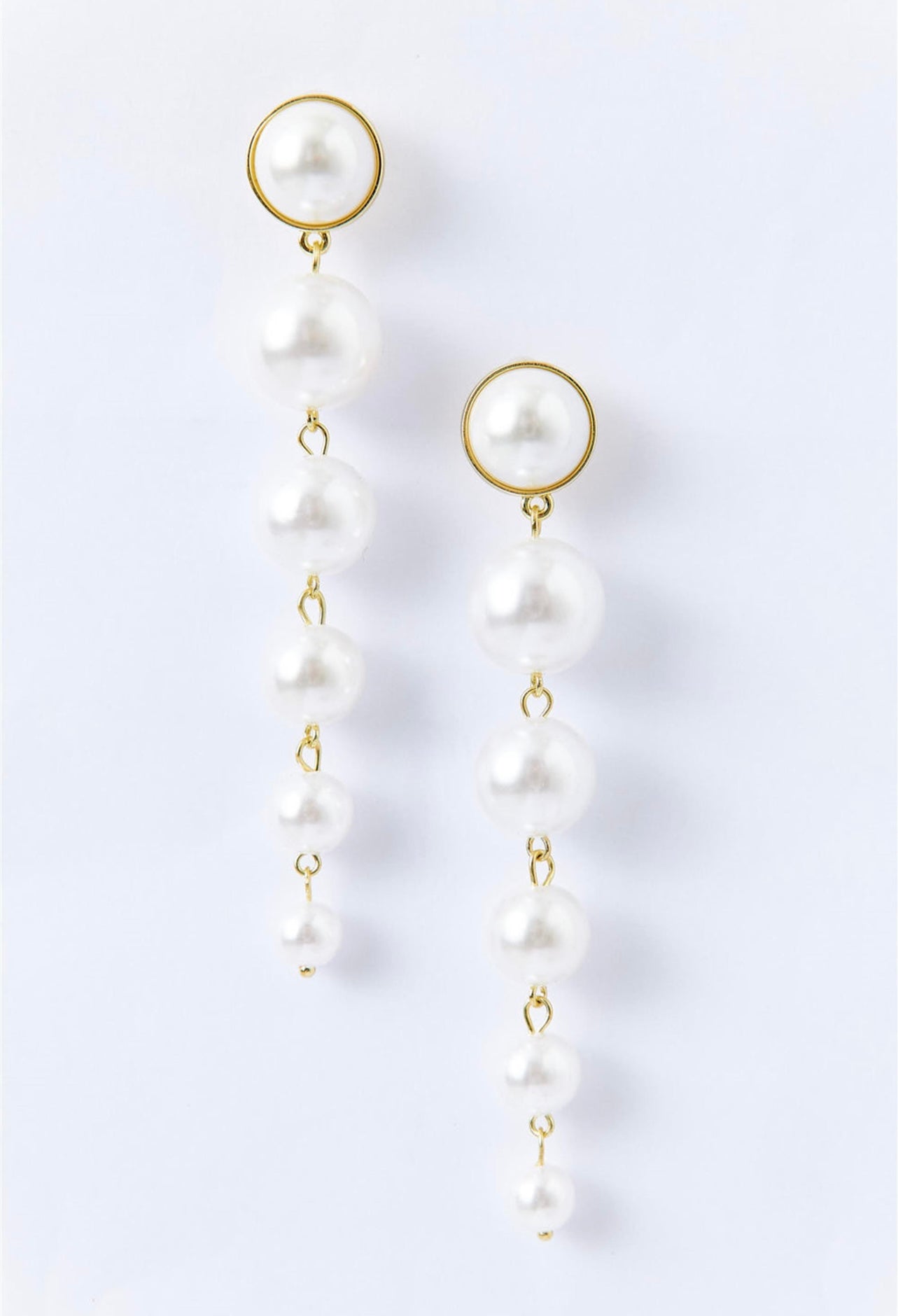 Pearl Grace Gold Earring