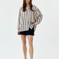 Harley Striped Silk Shirt