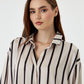 Harley Striped Silk Shirt