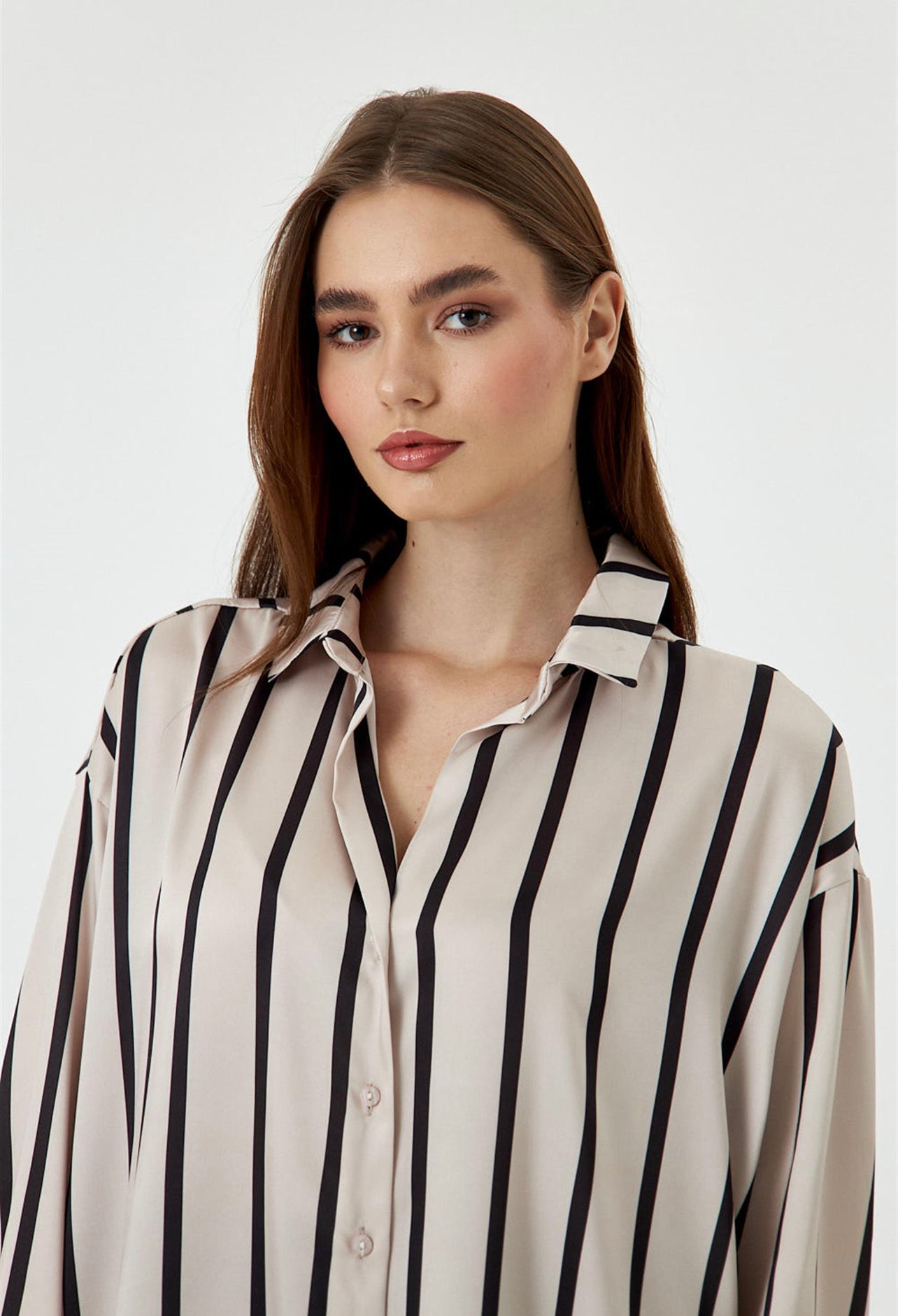 Harley Striped Silk Shirt