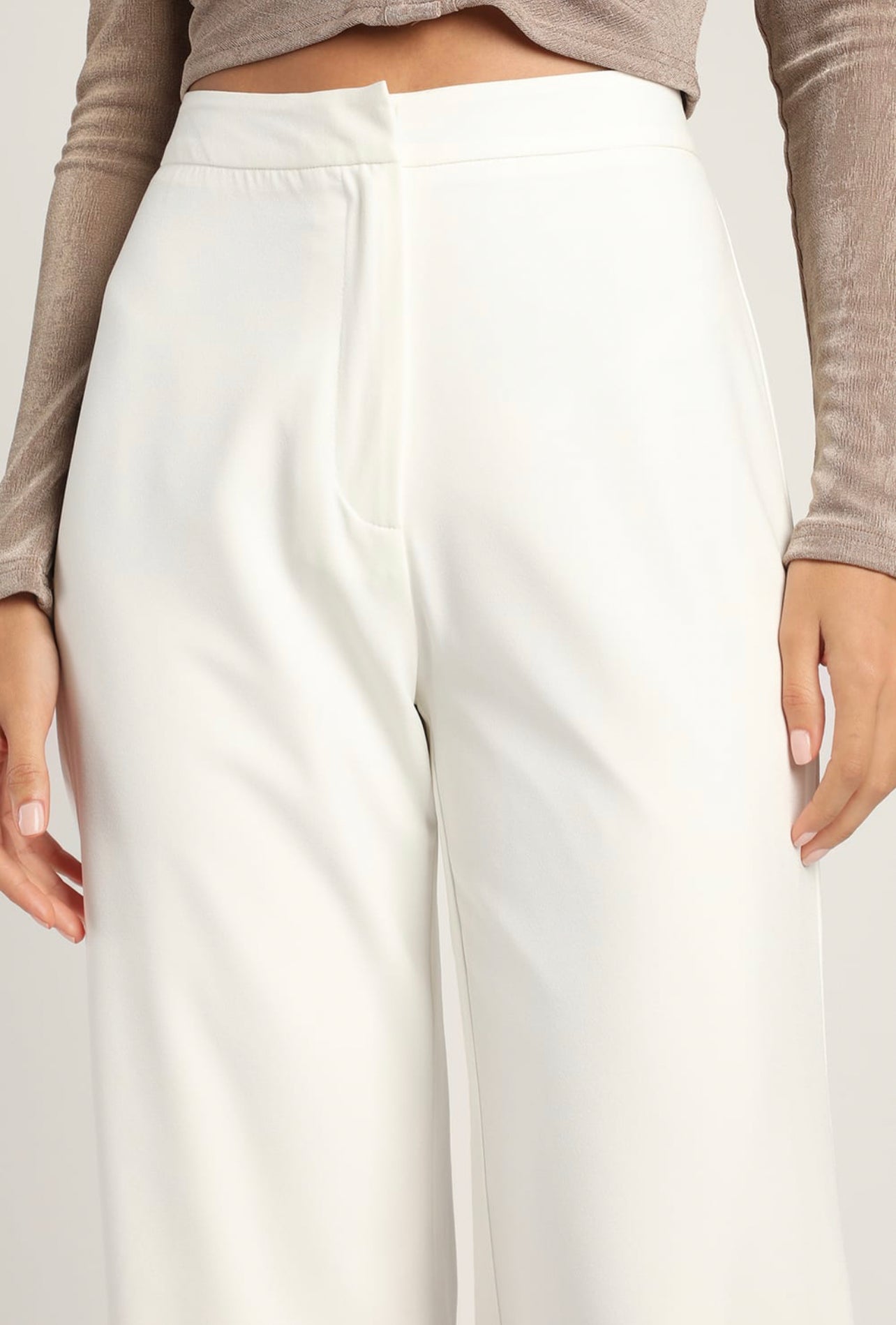 Crystal White Trouser