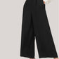 Sarah Black Wide A-Line Trouser