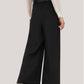 Sarah Black Wide A-Line Trouser