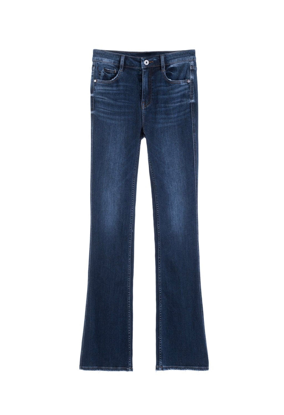 Shelly Dark Blue A Line Jeans