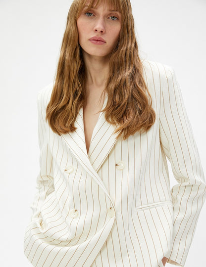 Jondra Linen Blend Blazer