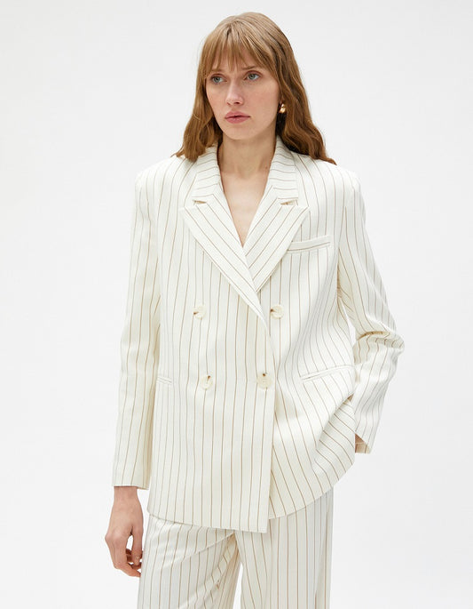 Jondra Linen Blend Blazer