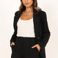 Juliette Black Blazer & Shorts Set