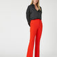 Larrisa Red Flared Trousers