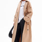 Light Brown Belted Trench Coat