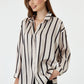 Harley Striped Silk Shirt